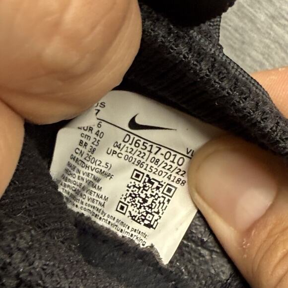 Nike Alpha Huarache NXT‎ Men’s Baseball Cleats Size US 7 DJ6517-010 Black - Picture 9 of 9